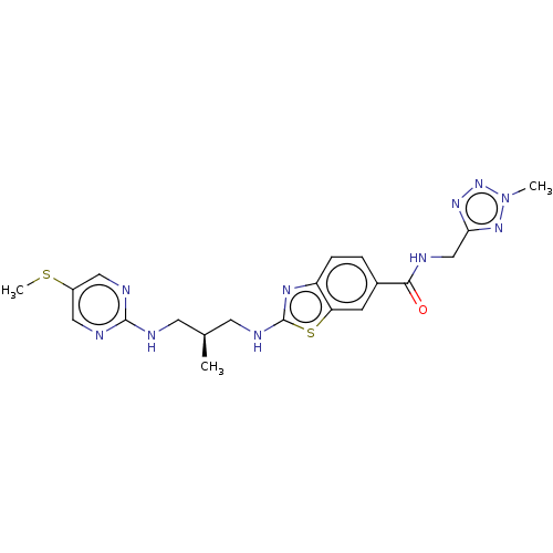 Chemical structure of BindingDB Monomer ID 537722