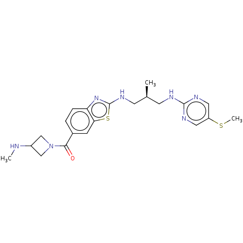 Chemical structure of BindingDB Monomer ID 537725