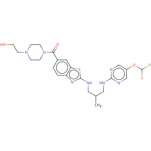 Chemical structure of BindingDB Monomer ID 537776