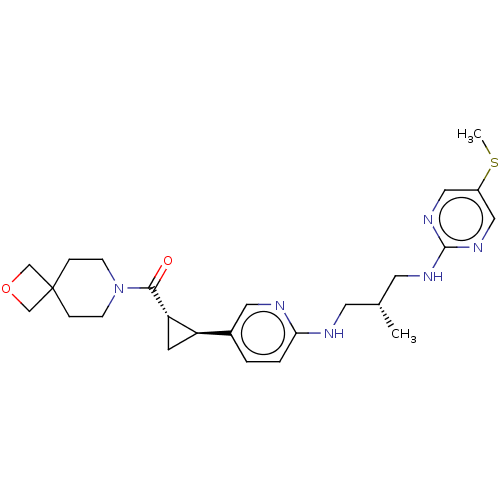 Chemical structure of BindingDB Monomer ID 537787