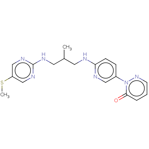 Chemical structure of BindingDB Monomer ID 537805