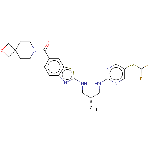 Chemical structure of BindingDB Monomer ID 537820