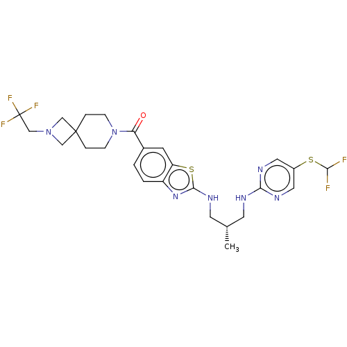 Chemical structure of BindingDB Monomer ID 537822