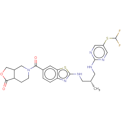 Chemical structure of BindingDB Monomer ID 537823