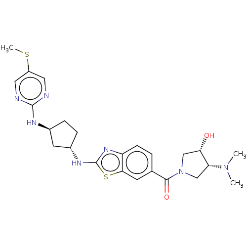 Chemical structure of BindingDB Monomer ID 537837
