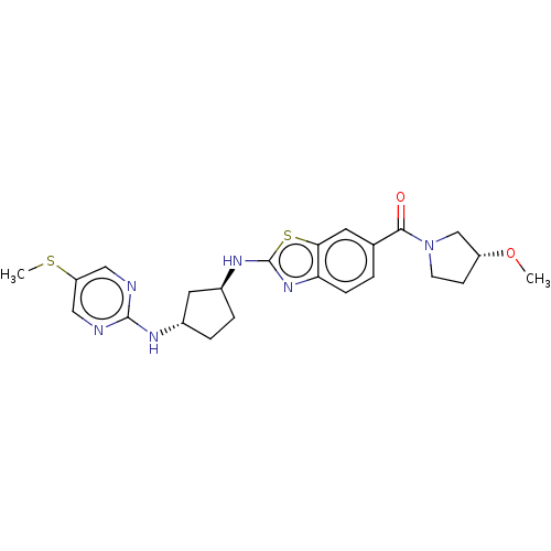 Chemical structure of BindingDB Monomer ID 537859