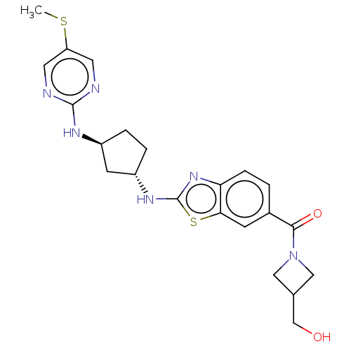 Chemical structure of BindingDB Monomer ID 537861