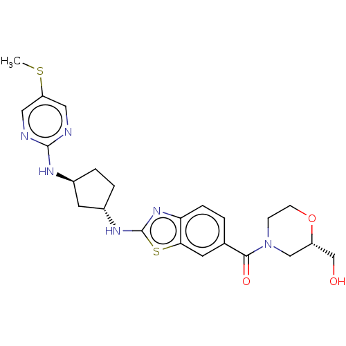 Chemical structure of BindingDB Monomer ID 537865