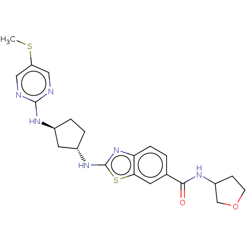 Chemical structure of BindingDB Monomer ID 537867