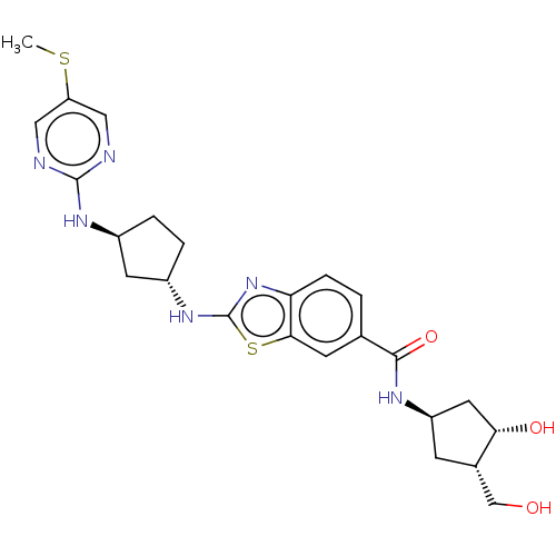 Chemical structure of BindingDB Monomer ID 537868