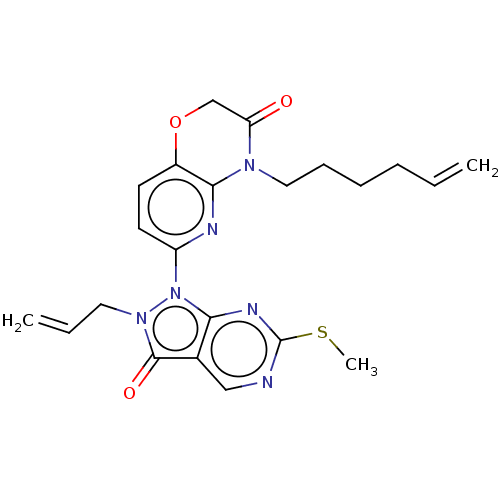 Chemical structure of BindingDB Monomer ID 537994
