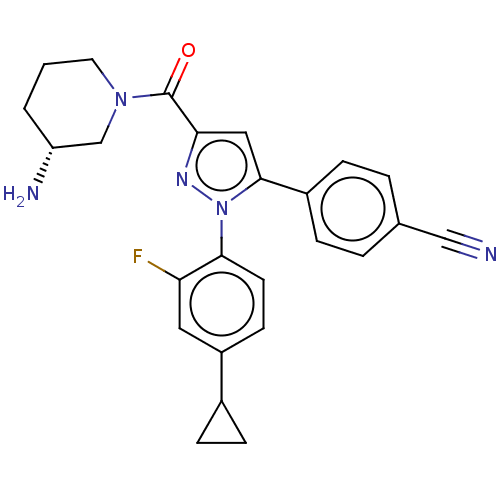 Chemical structure of BindingDB Monomer ID 539149