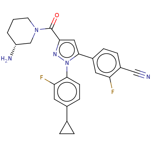 Chemical structure of BindingDB Monomer ID 539151