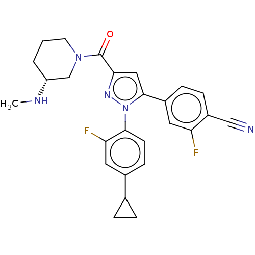 Chemical structure of BindingDB Monomer ID 539152