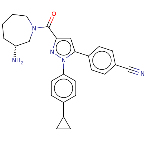 Chemical structure of BindingDB Monomer ID 539153