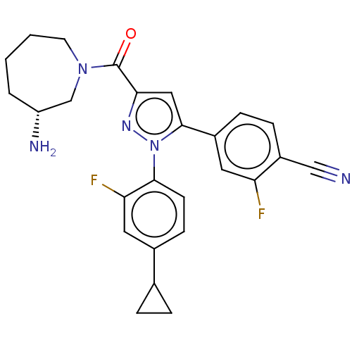 Chemical structure of BindingDB Monomer ID 539154