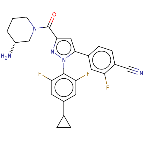 Chemical structure of BindingDB Monomer ID 539156