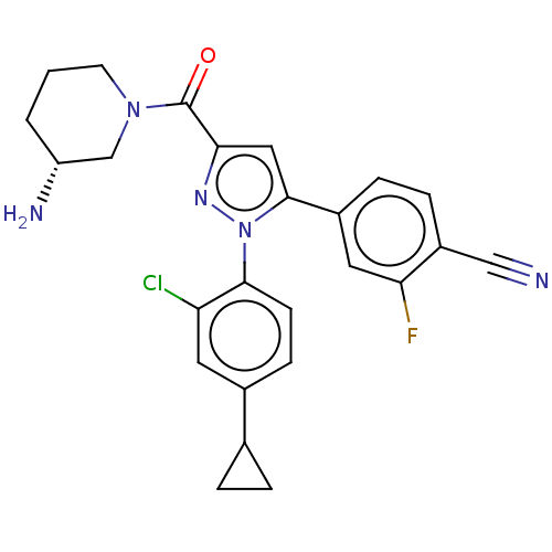 Chemical structure of BindingDB Monomer ID 539157