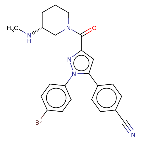 Chemical structure of BindingDB Monomer ID 539161