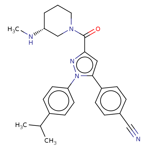Chemical structure of BindingDB Monomer ID 539167