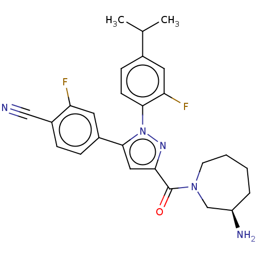 Chemical structure of BindingDB Monomer ID 539170