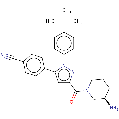 Chemical structure of BindingDB Monomer ID 539171