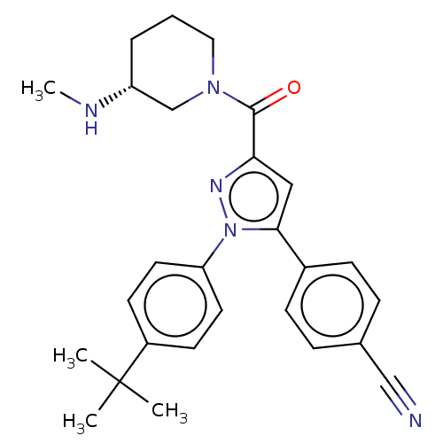 Chemical structure of BindingDB Monomer ID 539172