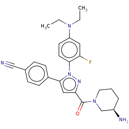 Chemical structure of BindingDB Monomer ID 539185