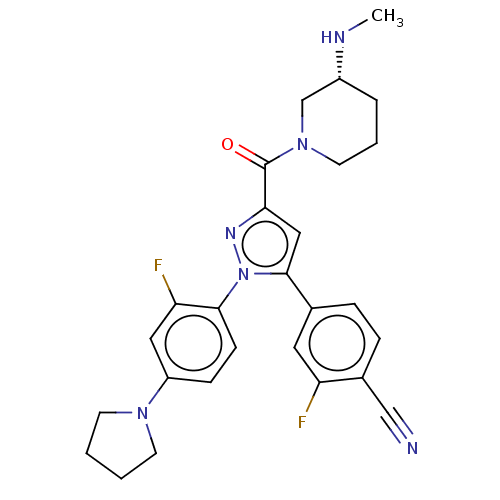 Chemical structure of BindingDB Monomer ID 539189