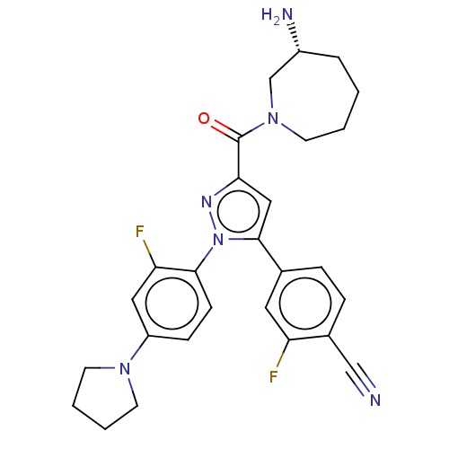 Chemical structure of BindingDB Monomer ID 539190