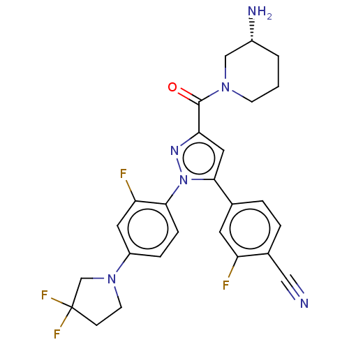 Chemical structure of BindingDB Monomer ID 539193