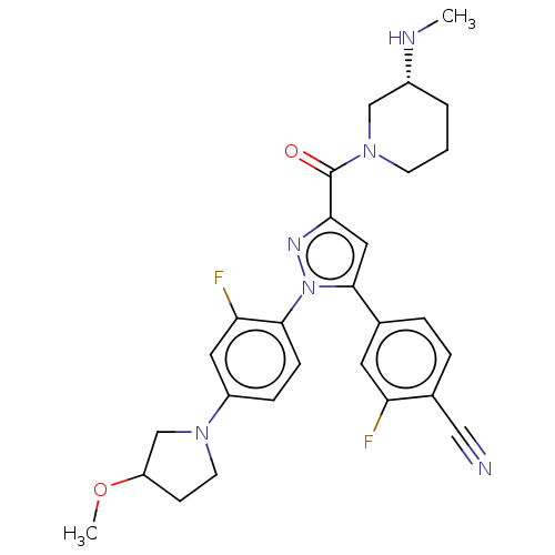 Chemical structure of BindingDB Monomer ID 539195