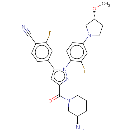 Chemical structure of BindingDB Monomer ID 539198
