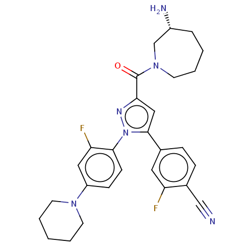 Chemical structure of BindingDB Monomer ID 539204