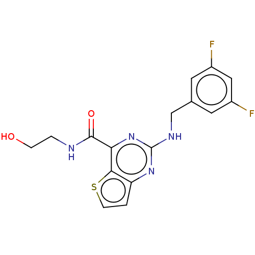 Chemical structure of BindingDB Monomer ID 539386
