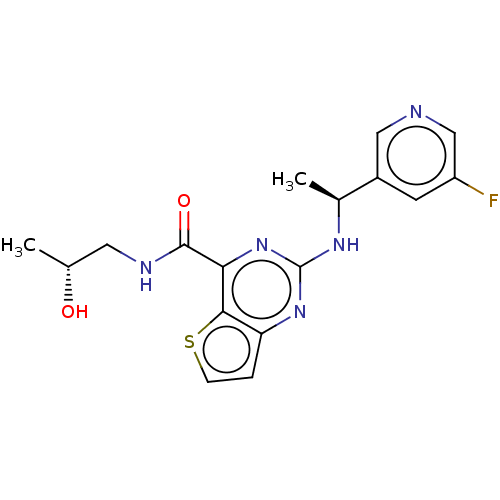 Chemical structure of BindingDB Monomer ID 539407