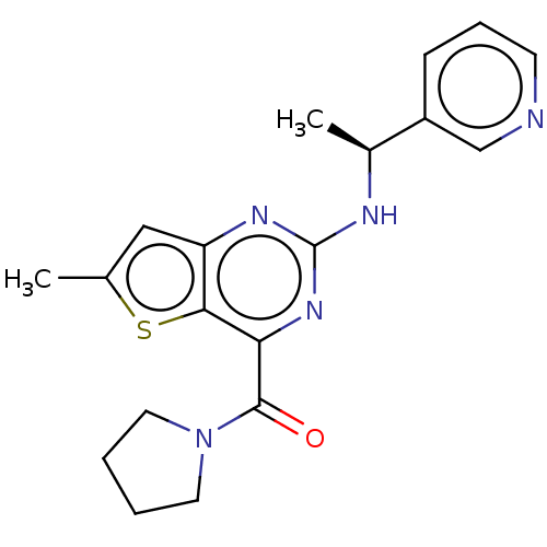 Chemical structure of BindingDB Monomer ID 539429