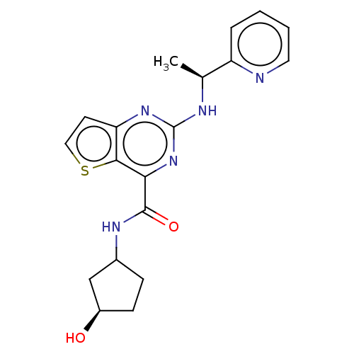 Chemical structure of BindingDB Monomer ID 539549