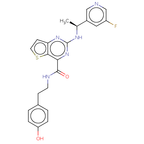 Chemical structure of BindingDB Monomer ID 539557