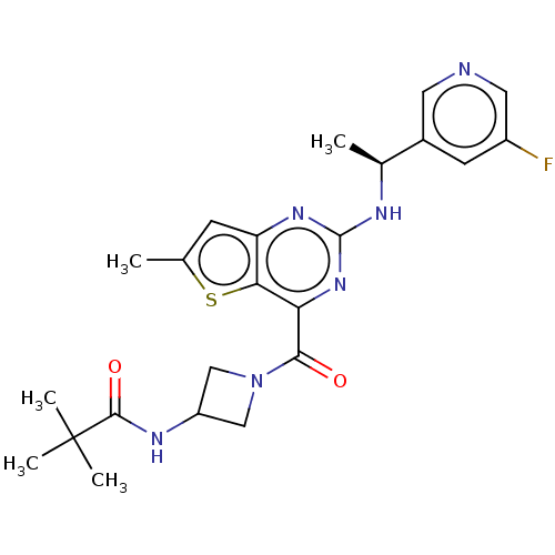 Chemical structure of BindingDB Monomer ID 539729