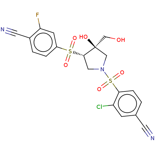 Chemical structure of BindingDB Monomer ID 539872