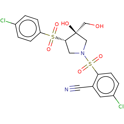 Chemical structure of BindingDB Monomer ID 539879