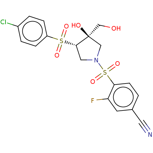 Chemical structure of BindingDB Monomer ID 539883