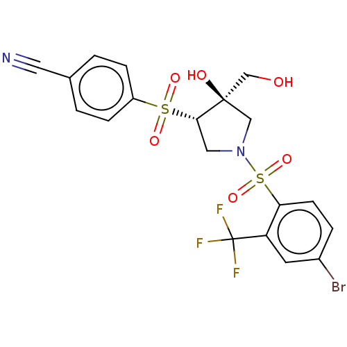 Chemical structure of BindingDB Monomer ID 539892