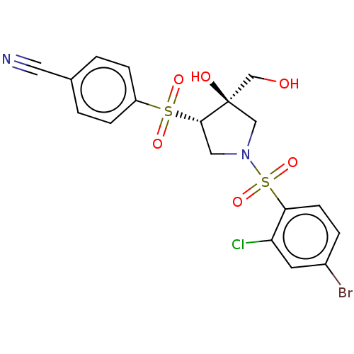 Chemical structure of BindingDB Monomer ID 539896