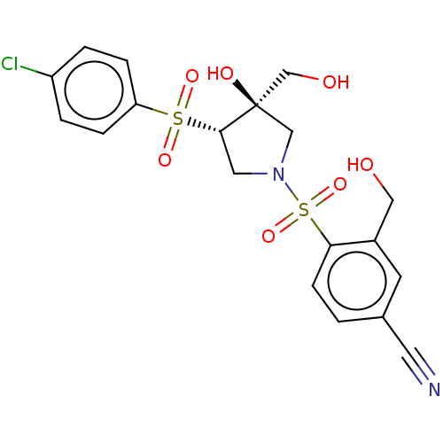 Chemical structure of BindingDB Monomer ID 539897
