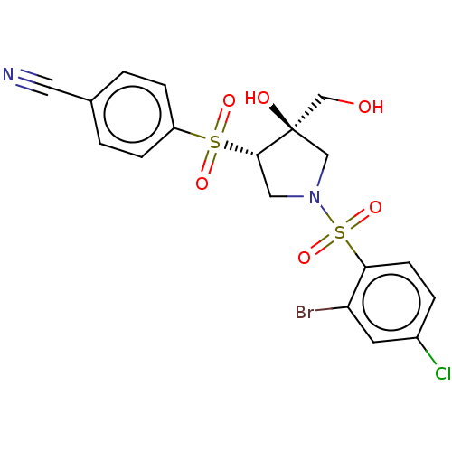 Chemical structure of BindingDB Monomer ID 539921