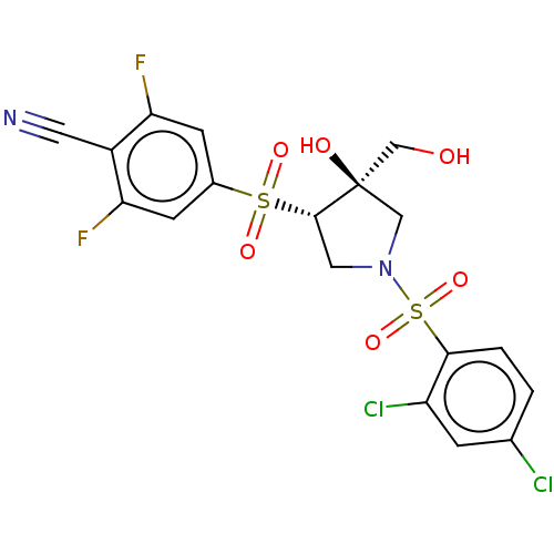 Chemical structure of BindingDB Monomer ID 539949