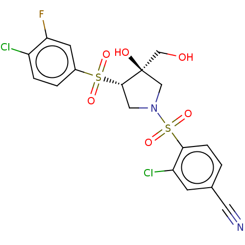 Chemical structure of BindingDB Monomer ID 539969
