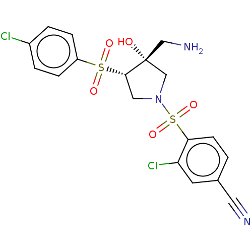 Chemical structure of BindingDB Monomer ID 539984